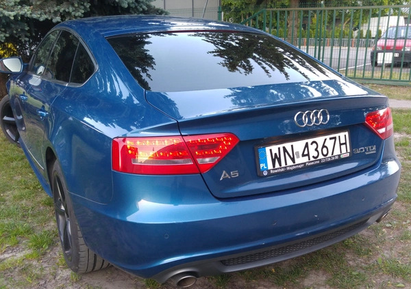 Audi A5 cena 46900 przebieg: 254000, rok produkcji 2010 z Lubin małe 781